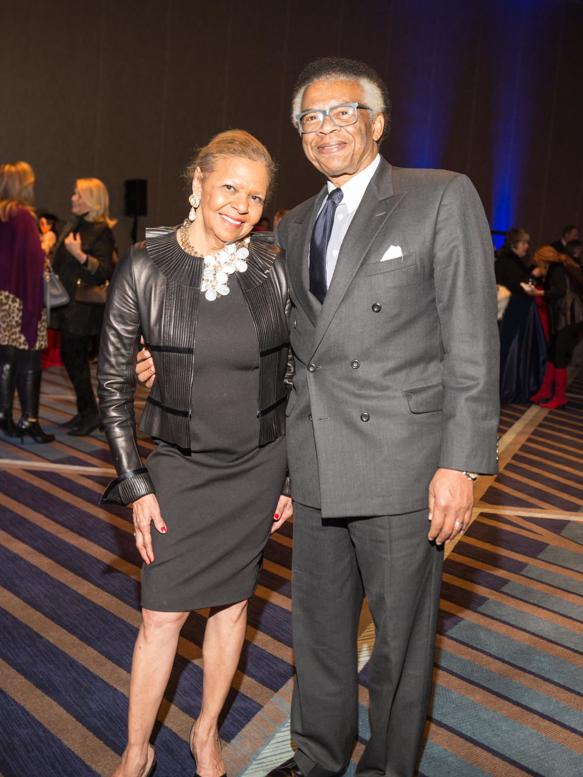 Houston, social book party, January 2018, Dr. Yvonne Cormier, Rufus Cormier