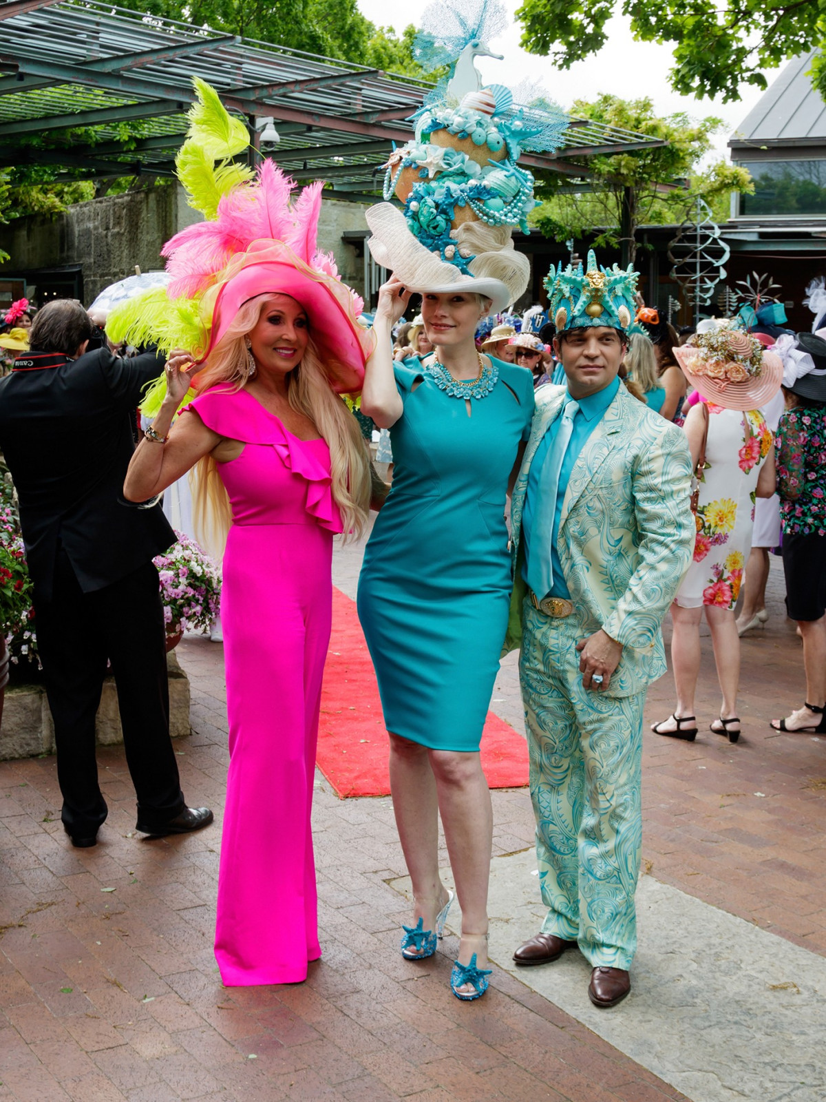 Mad Hatters 2018, Cathy Vieth, Carmen Hancock, Shane Walker
