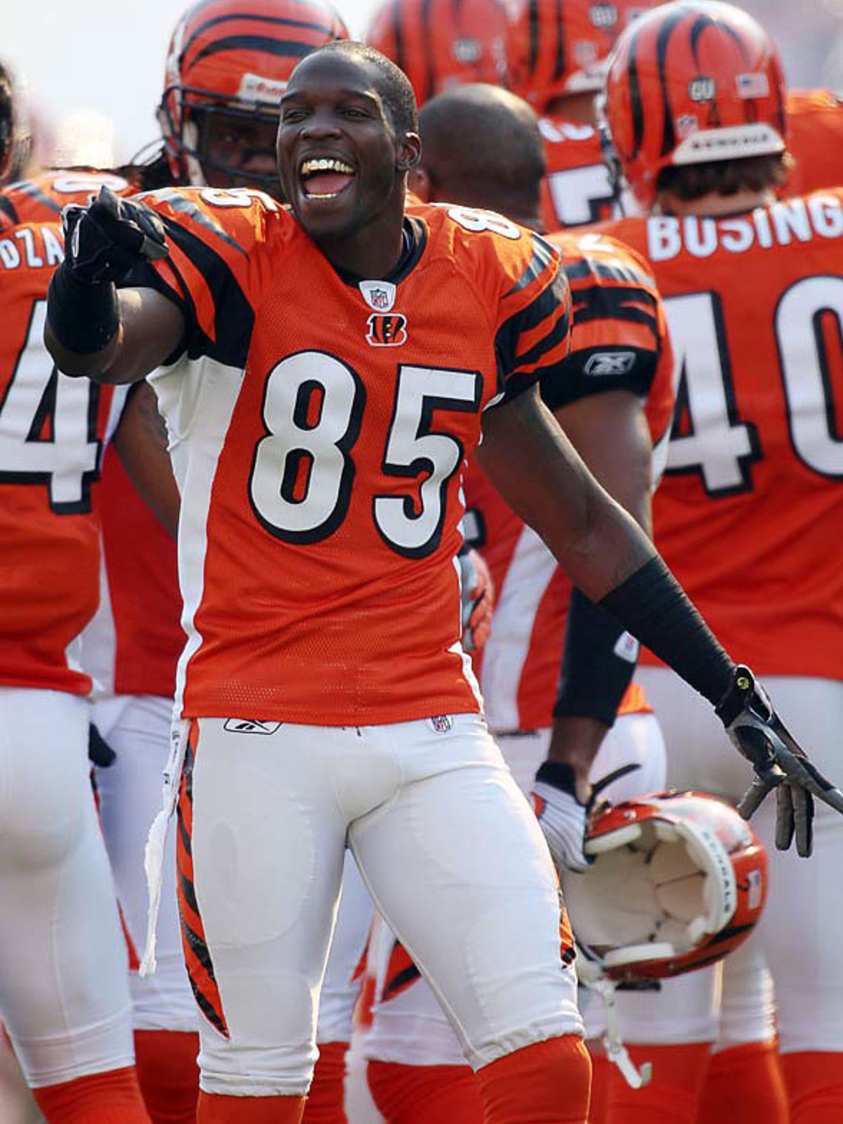 Ochocinco not likely to finish numero uno, but he's Twittered into