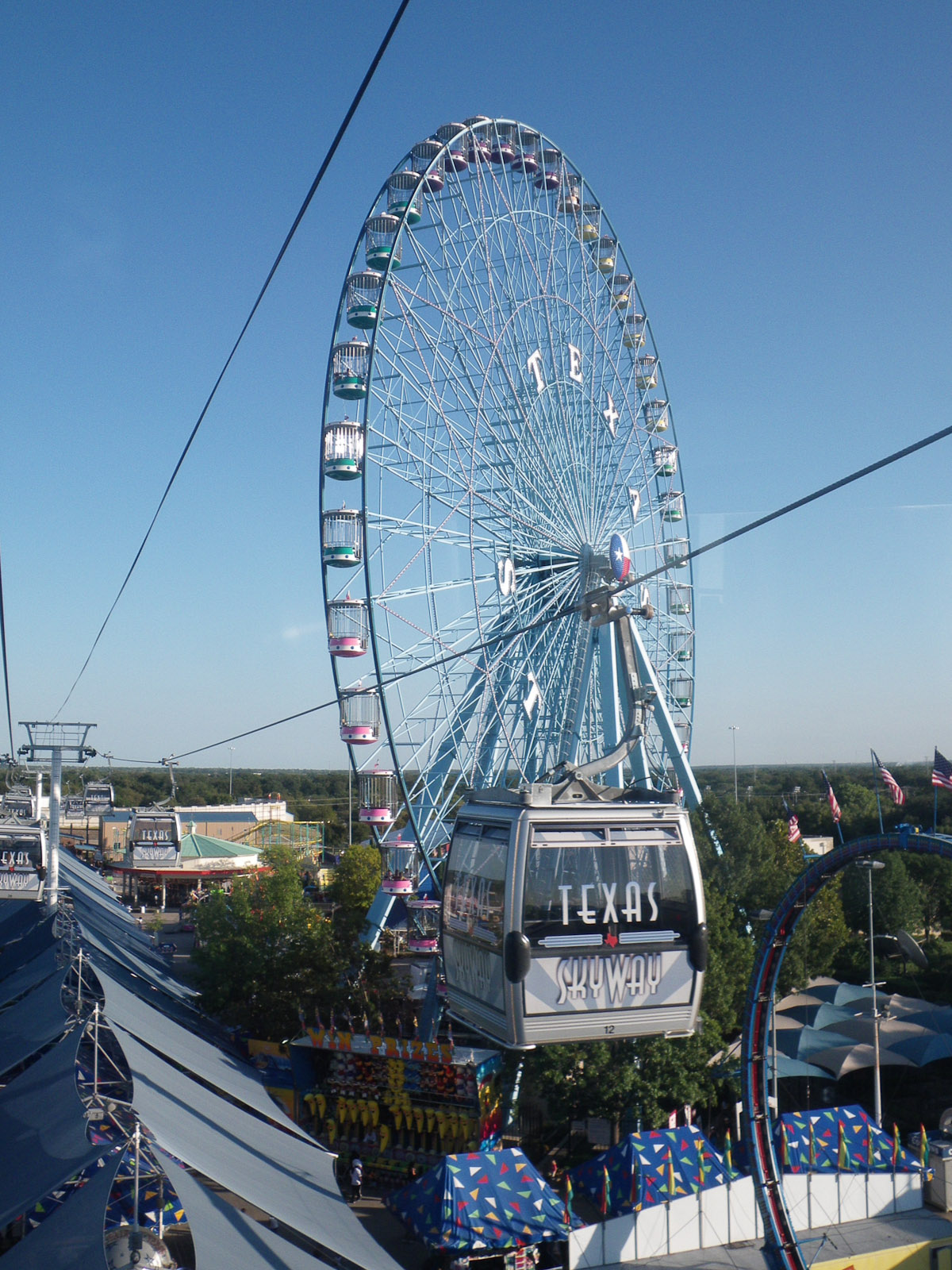 Is Dallas big enough for two ferris wheels? Another big attraction