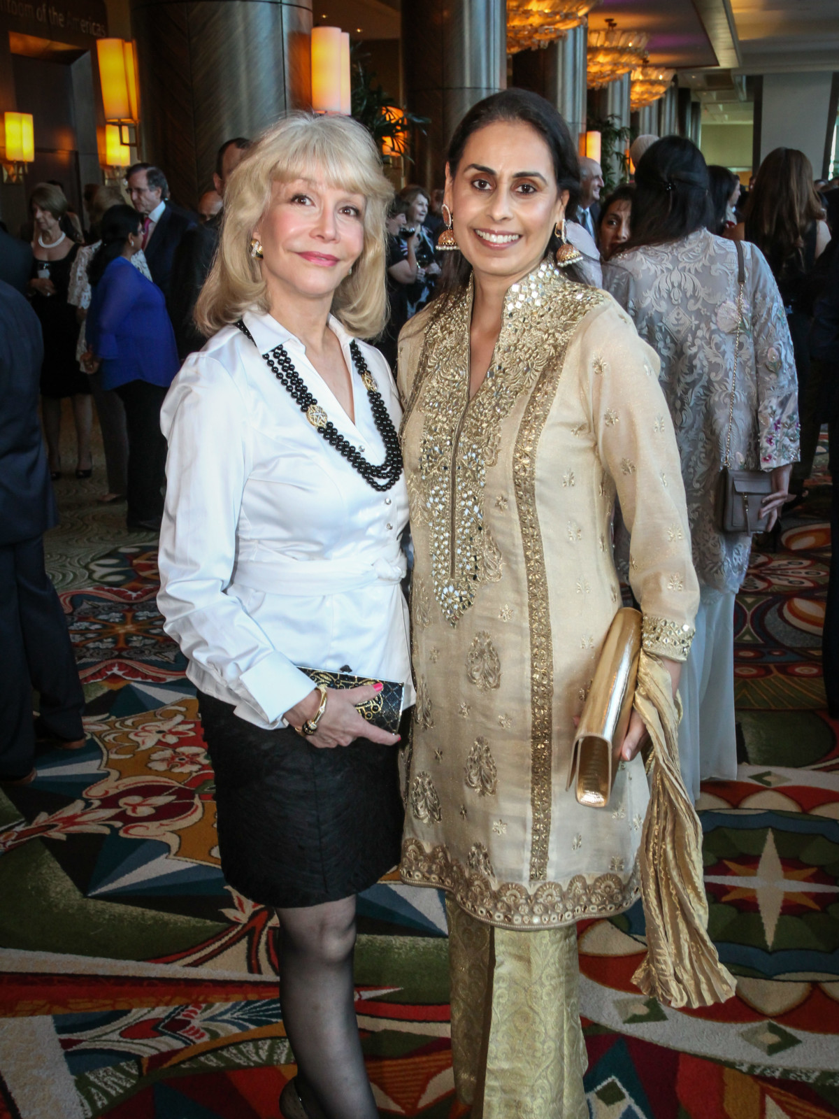 Interfaith Gala Susan Boggio Tehmina Masud