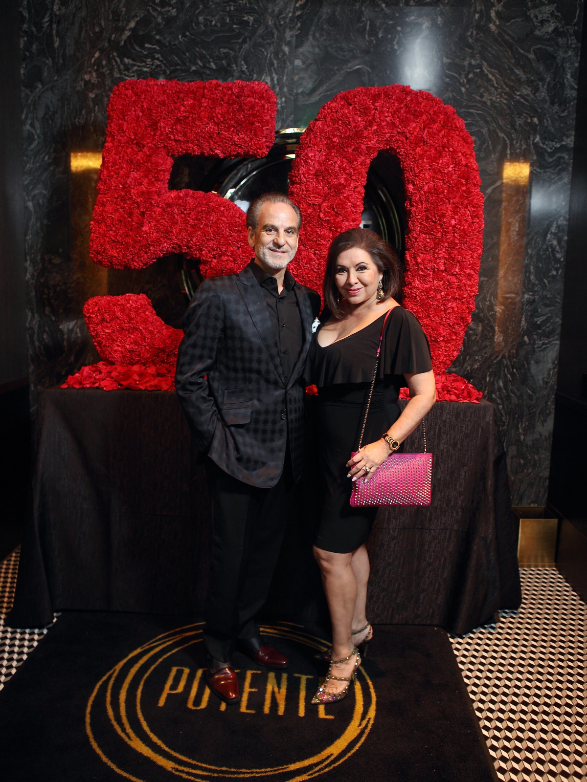 Jeff Bagwell 50th birthday Potente Rudy and Debbie Festari