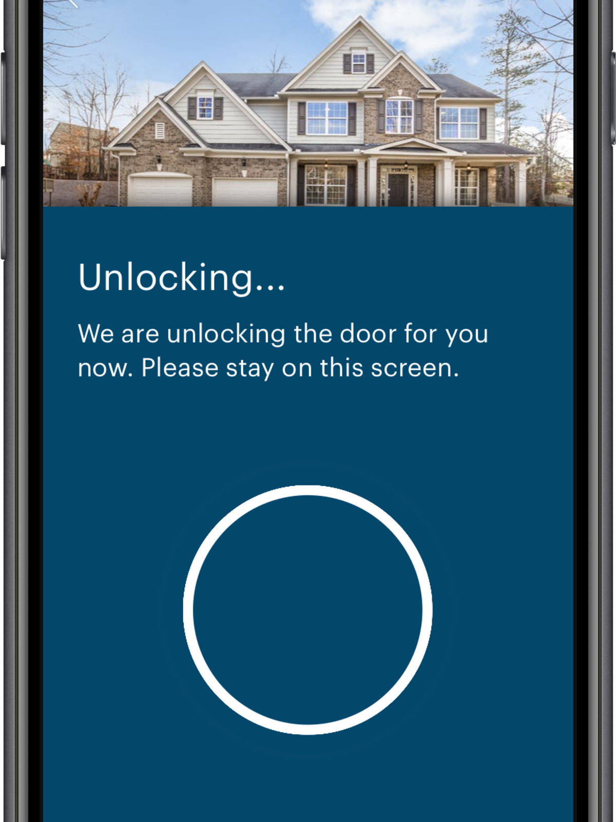 Opendoor app unlocking