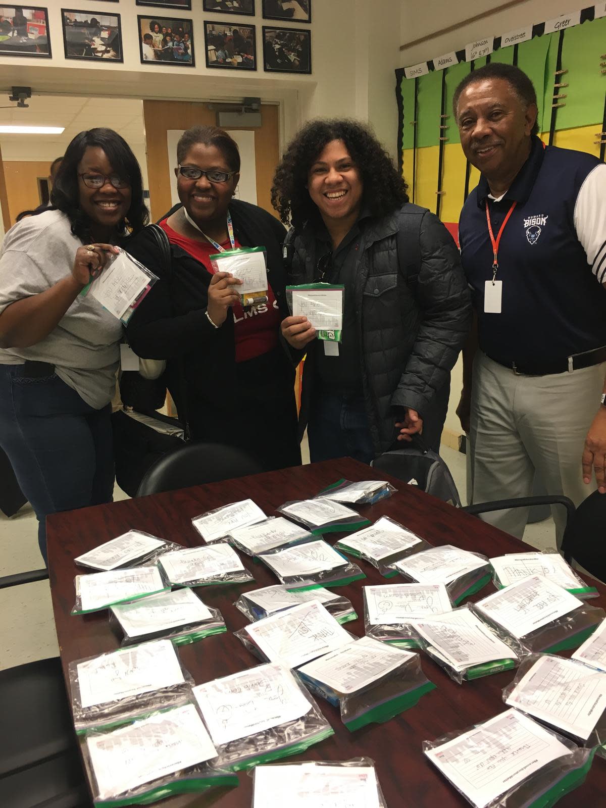 Love in Motion volunteers