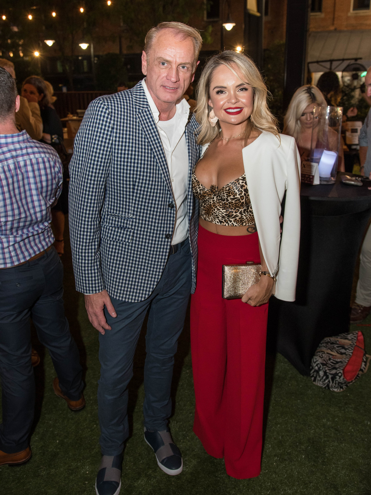 David White, Gina Zucchet