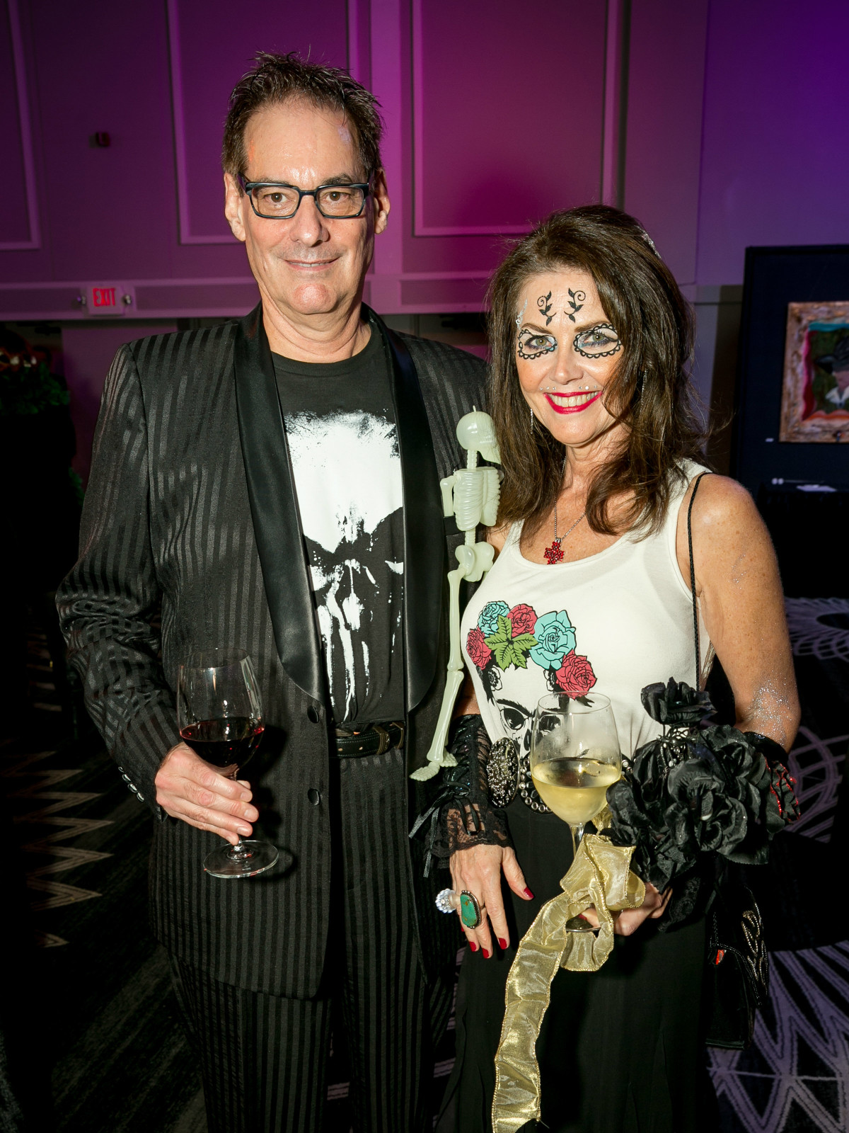 Dale Petrini, Dr. Michelle Cummins - Orange Show Gala 2018