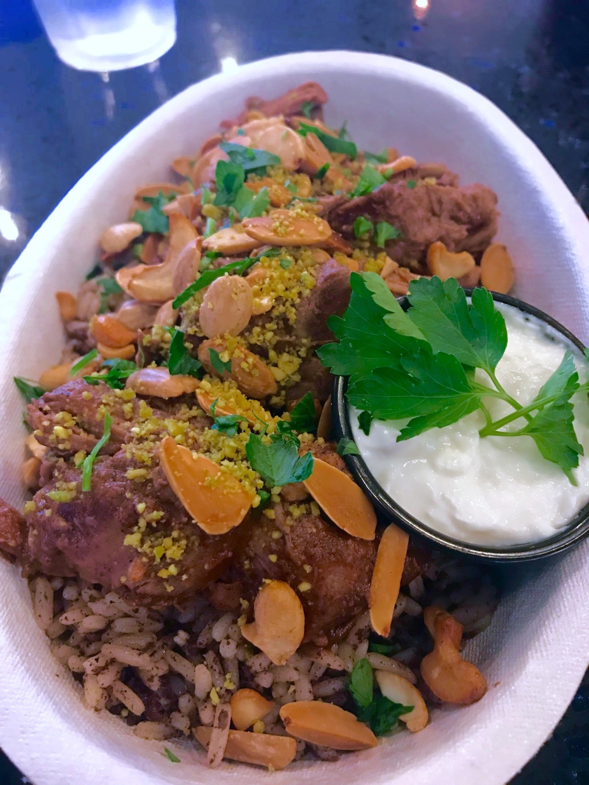Fadi's Museum District lamb and rice