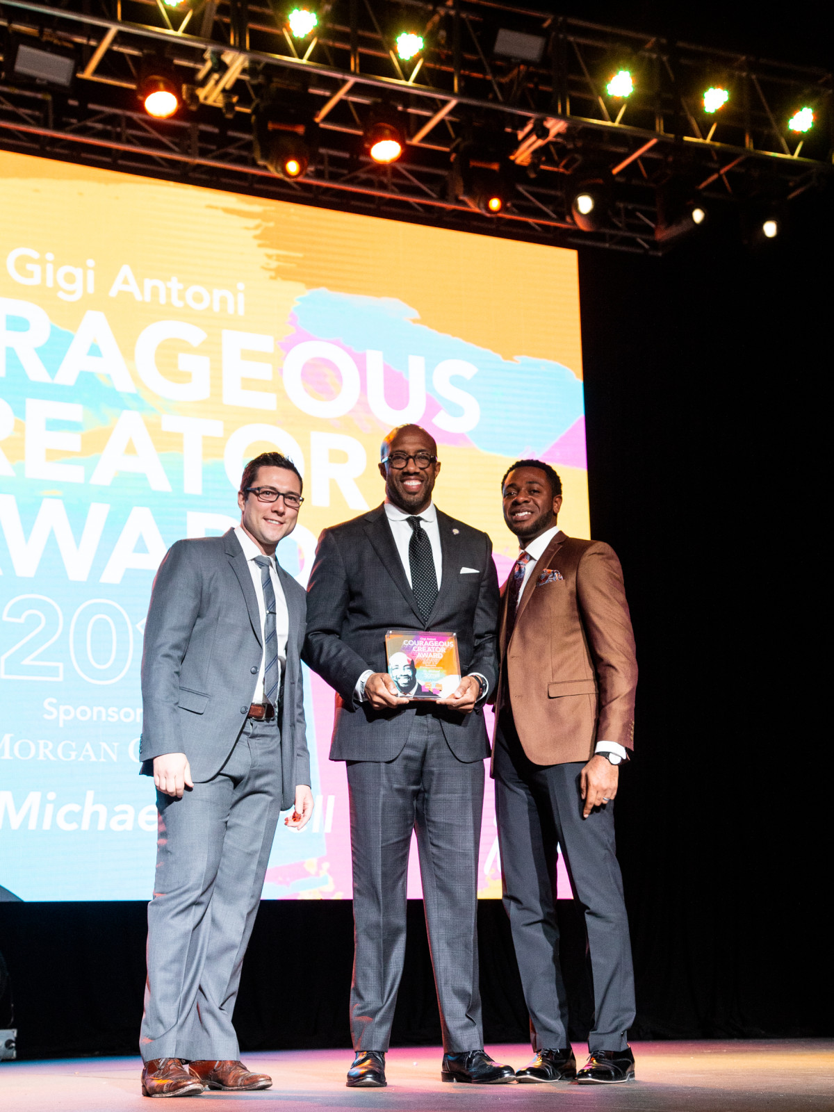 Dominic Pitrone, Byron Sanders, Dr. Michael Sorrell