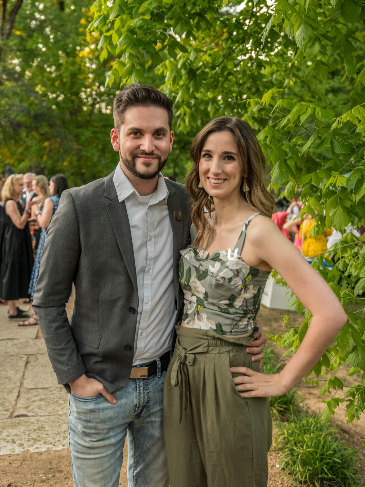 Umlauf Garden Party 2019 Isaiah Quiroz Samantha Quiroz