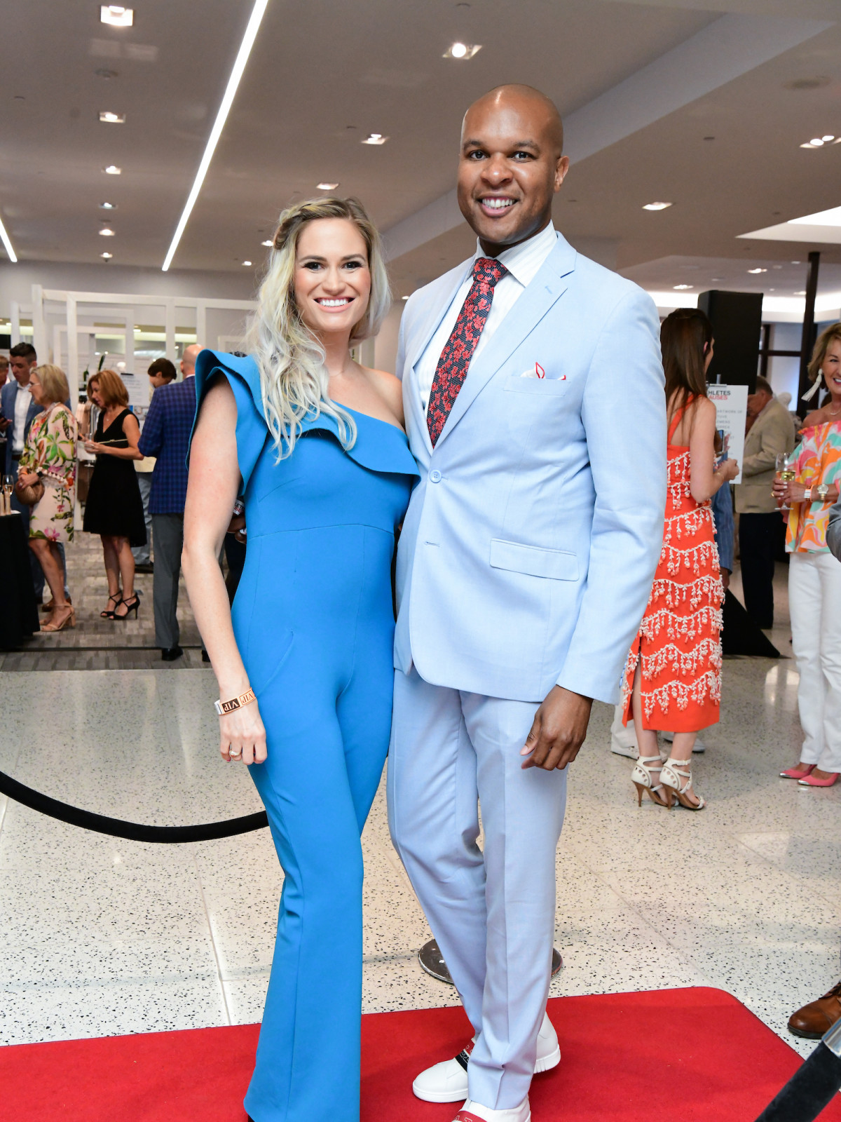Houston Astros Team Up 4 Kids and K9s 2019 Lauren Varnado and Travis Torrence