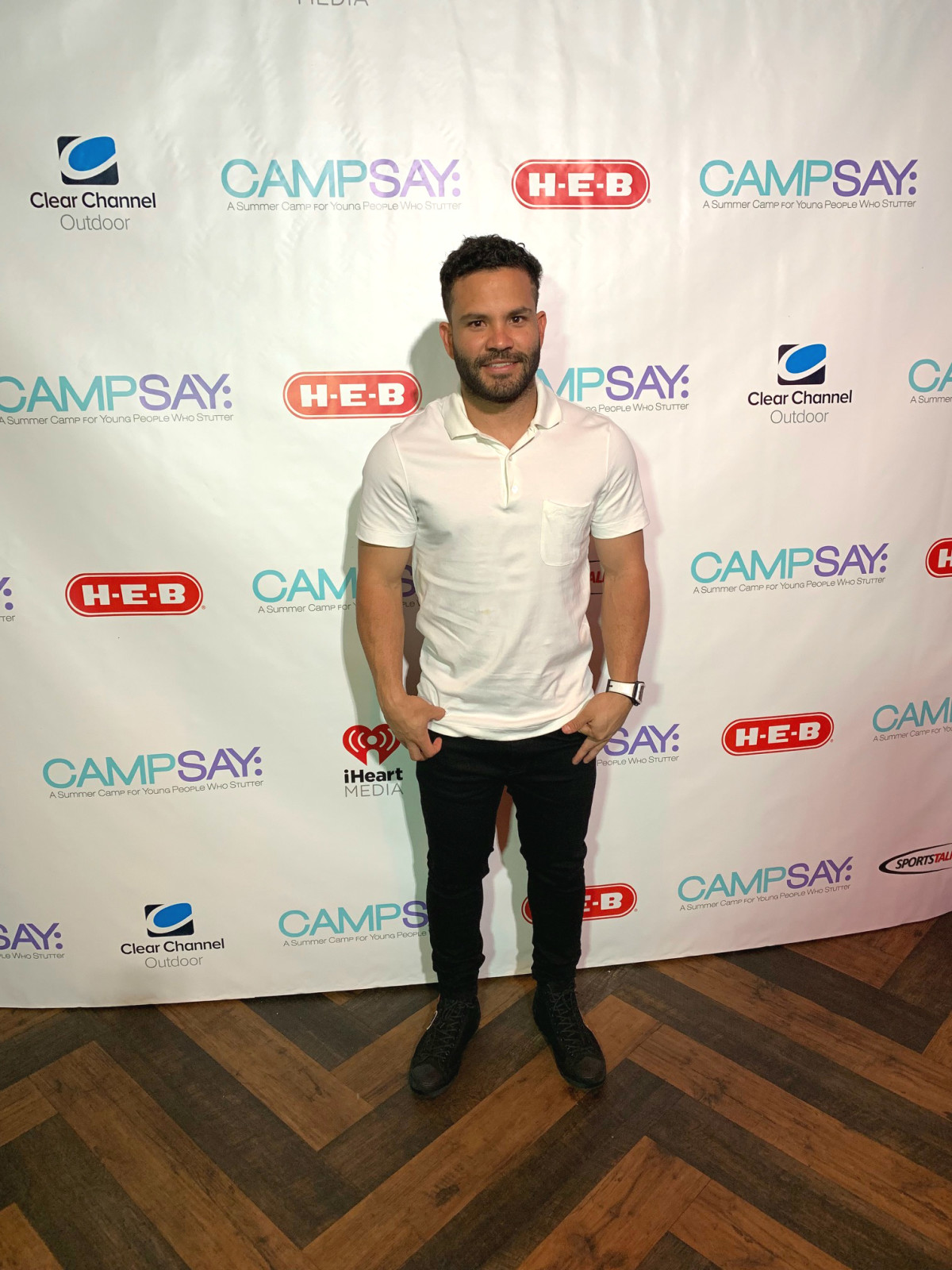 George Springer Camp SAY Bowling event 2019 Jose Altuve