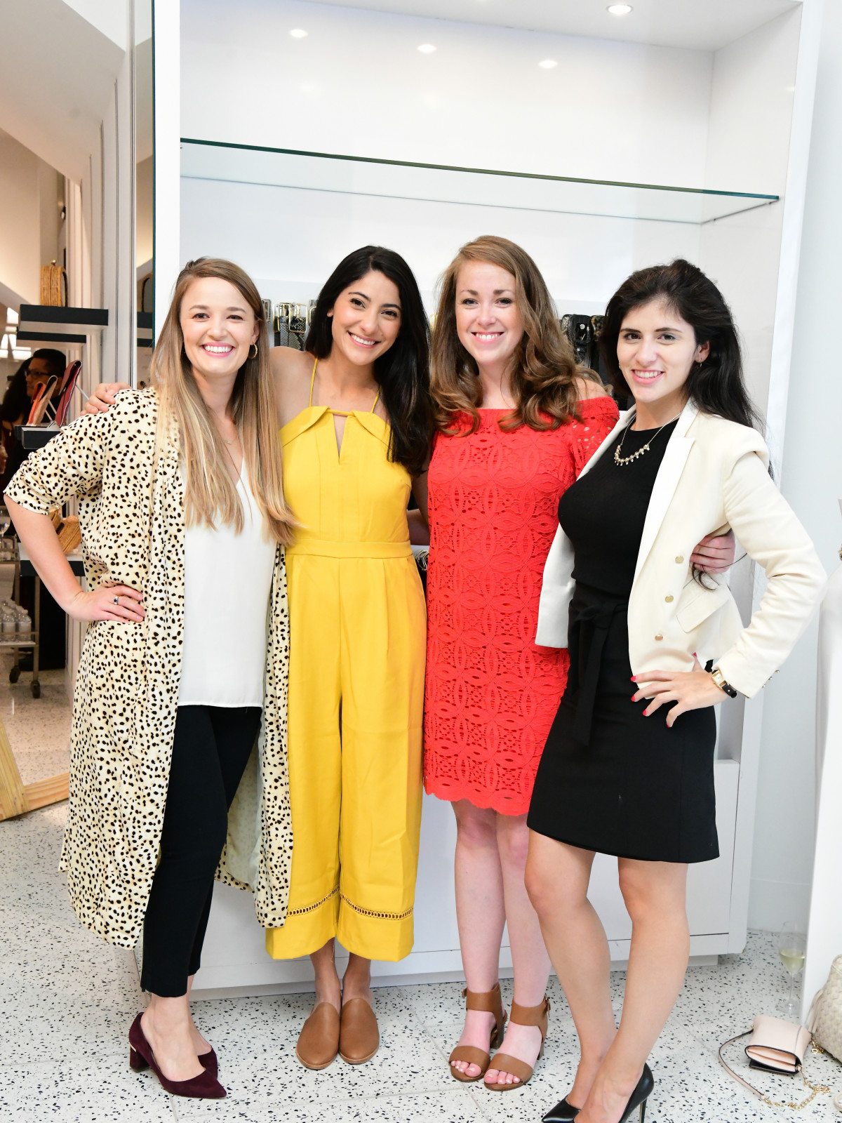 Summer Soiree Dress for Success WOW Tootsies Julia Russell, Dalia Steichen, Jessie Mehlhoff, Julia Valencia