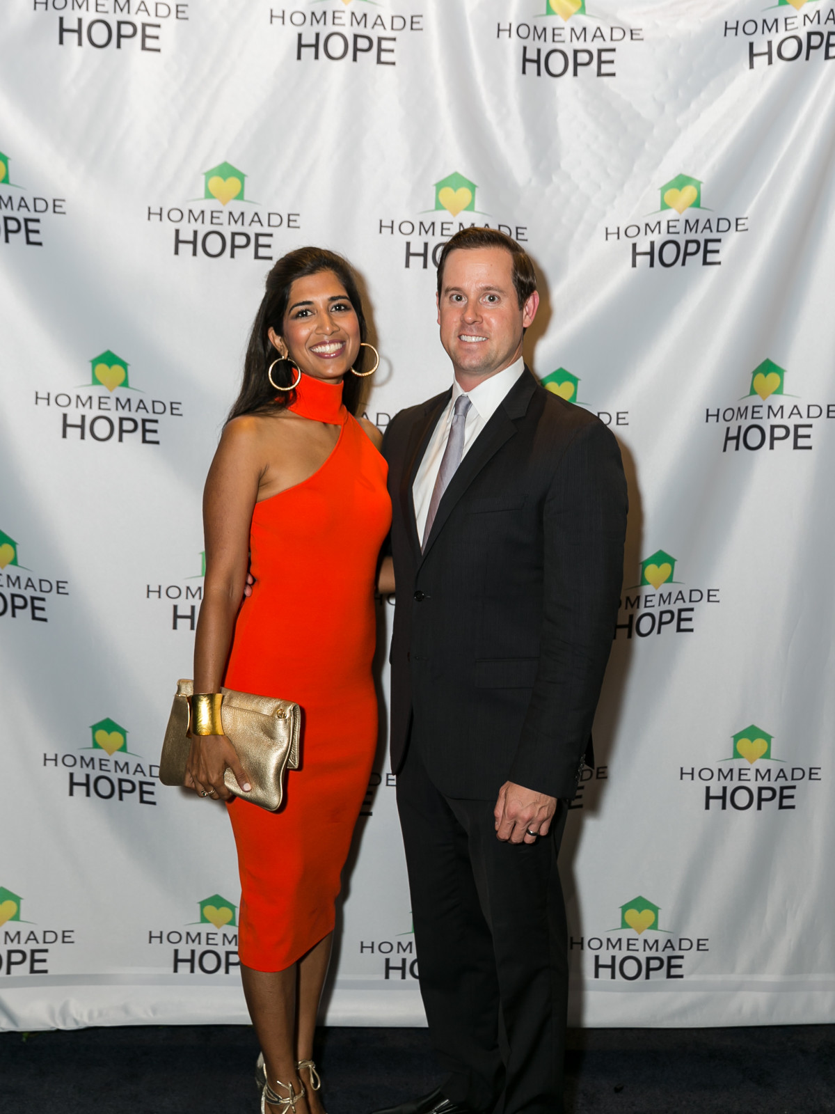 Homemade Hope Gala Divya Chris Brown