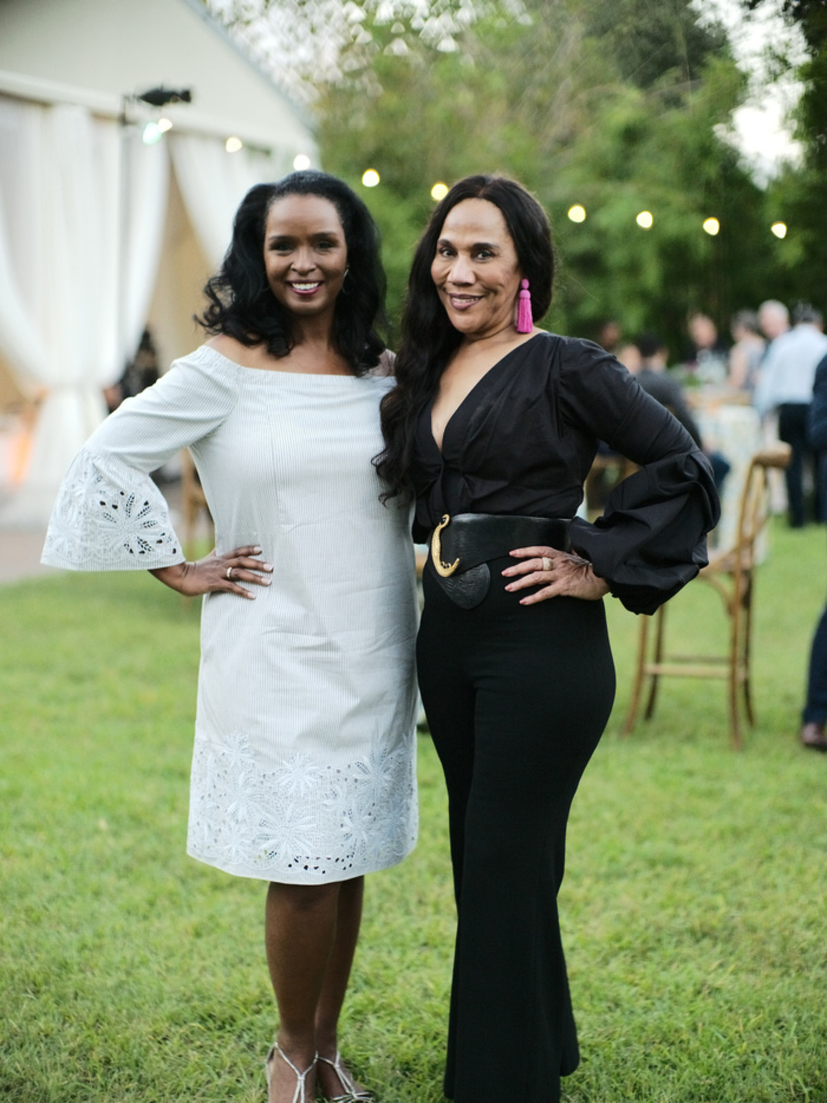 Houston Zoo Conservation Gala 2019 Winell Herron and Myrtle Jones