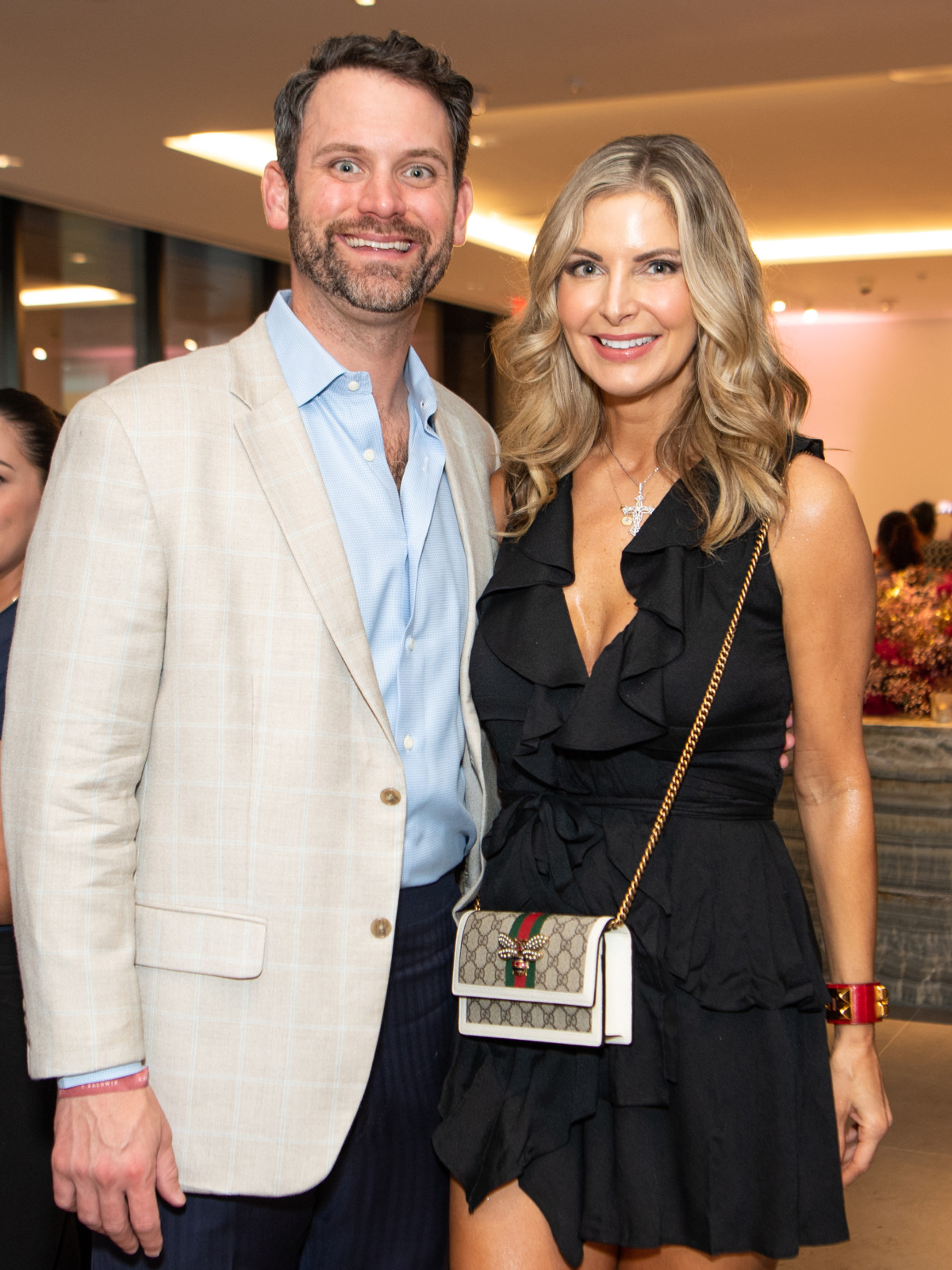 C. Baldwin grand opening 2019 Romy Mitchell, Trent Hrncir