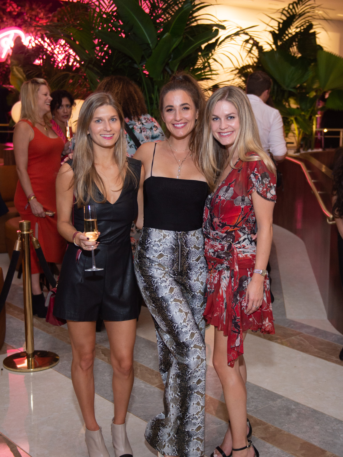 C. Baldwin grand opening 2019 Kim Jones Hannah Stegman Amy Kemp