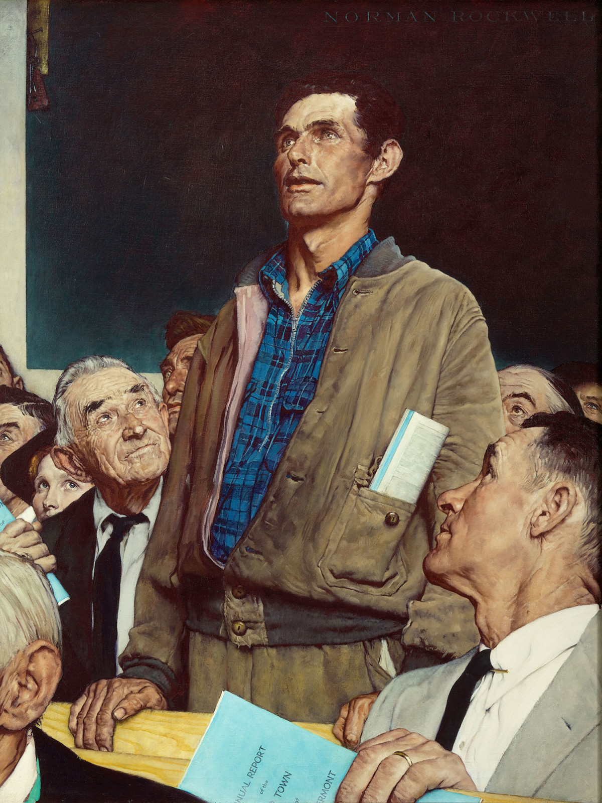 Mfah Celebrates America S Freedom With Iconic Norman Rockwell