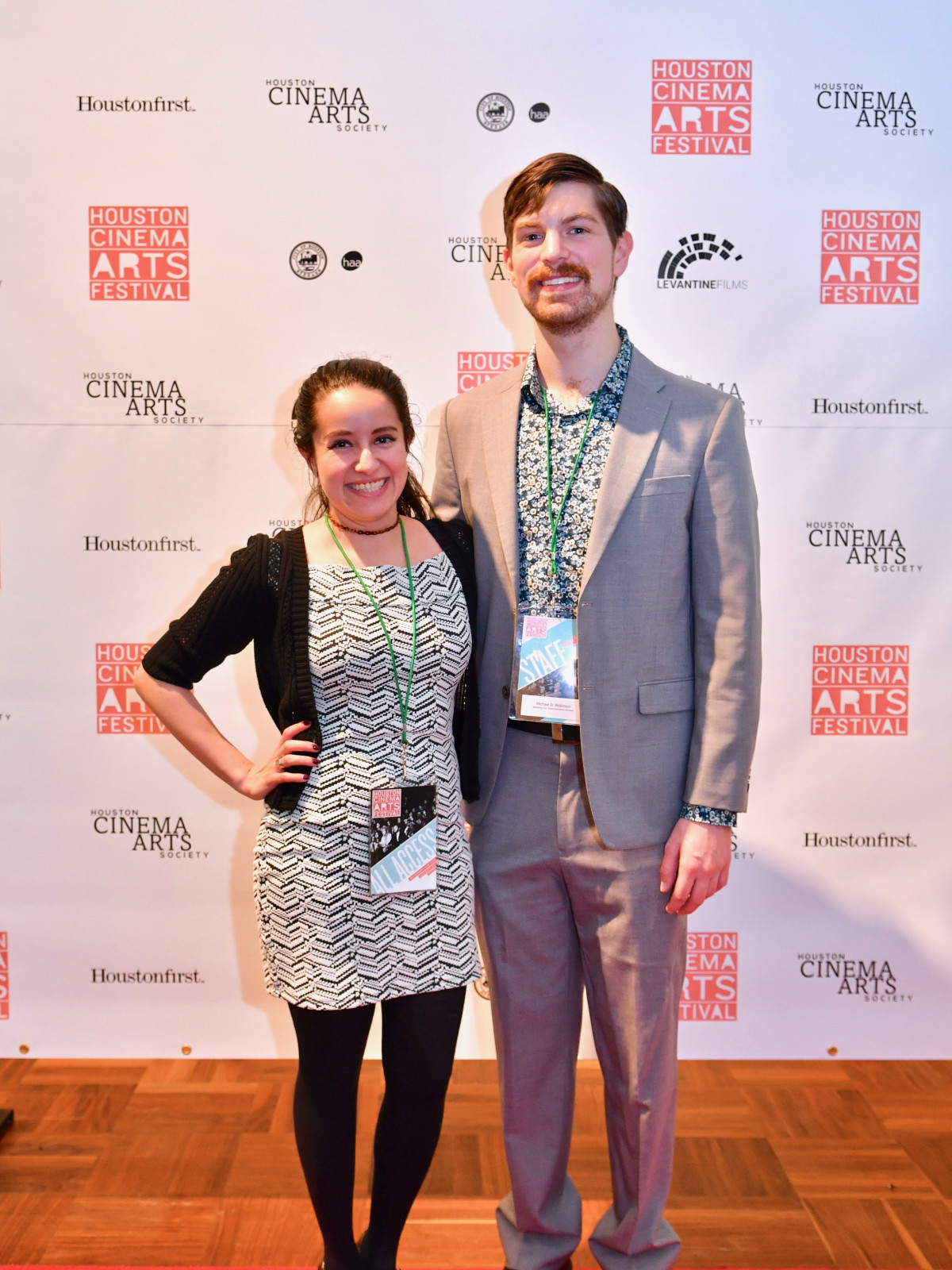 HCAF 2019 Opening Night:Andrea Romero, Michael Robinson