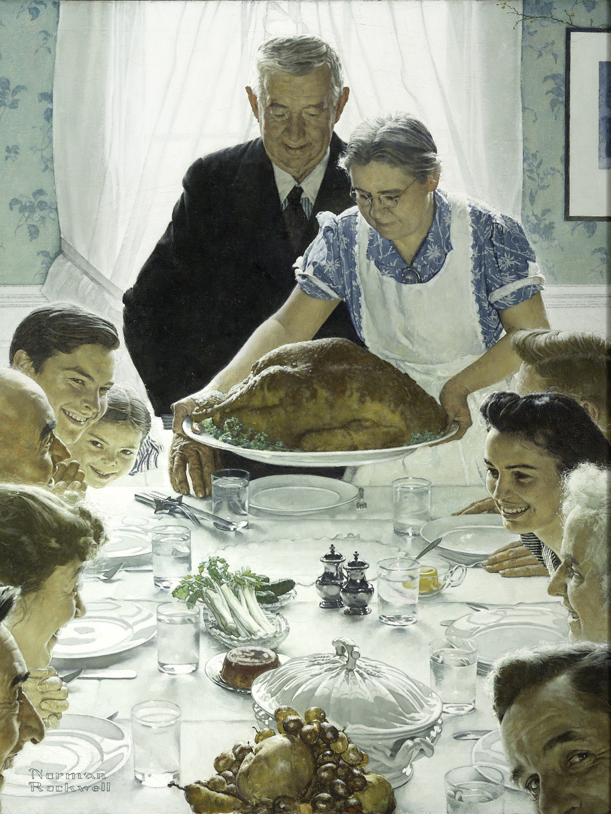 Mfah Celebrates America S Freedom With Iconic Norman Rockwell