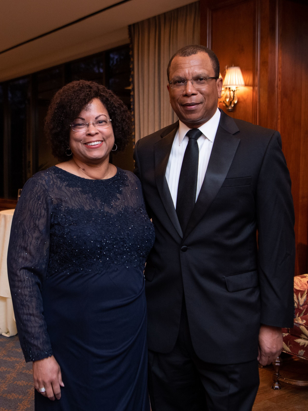 Inprint Poets & Writers Gala 2020: Inprint Board Vice President Marcia West and Ron Lewis
