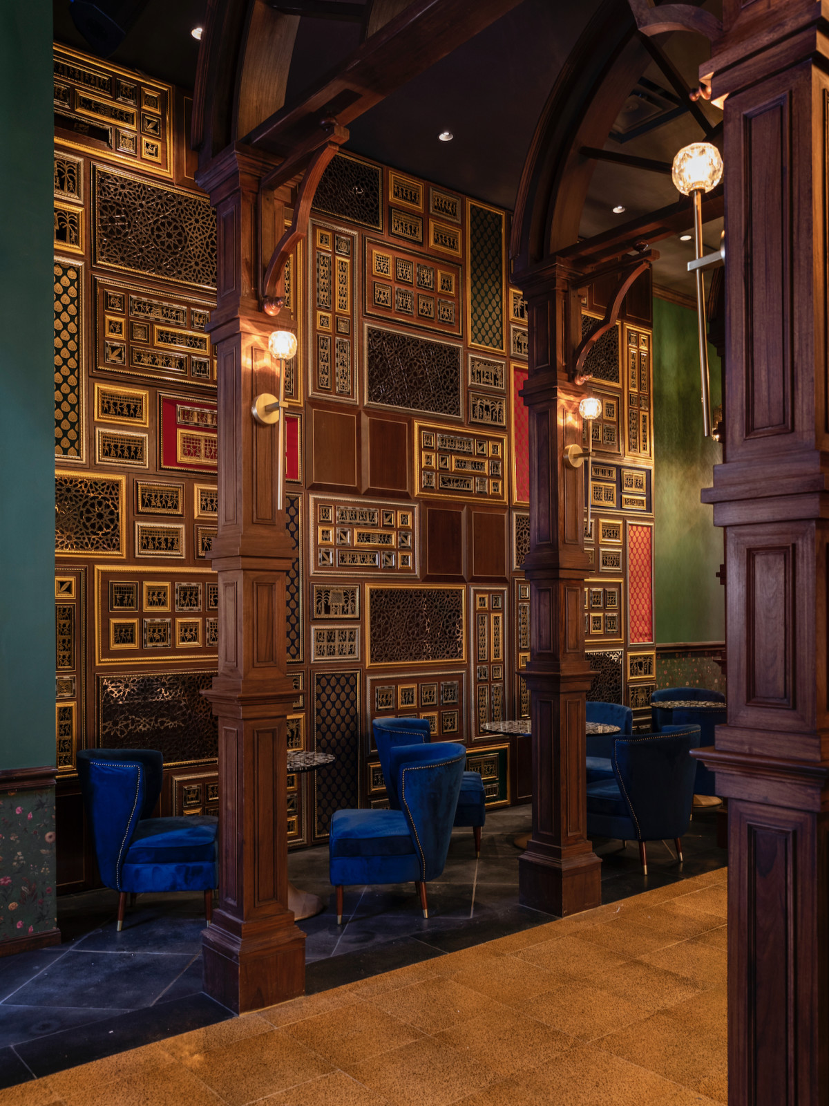 Palatial Over The Top Global Indian Restaurant Opens In Galleria