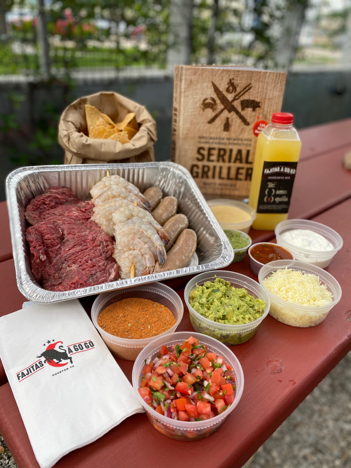 Fajitas a go go grill pack