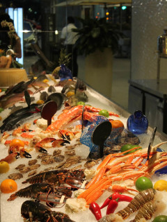 Peska seafood case