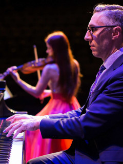 Michael Zuraw, piano; Chloé Trevor, violin