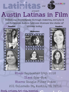 Latinitas Austin & Con Mi MADRE presents Austin Latinas in Film