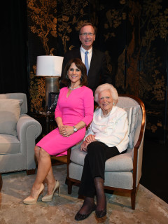 Neil and Maria Bush, Barbara Bush