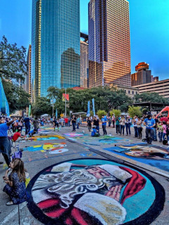 Via Colori Street Painting Festival Event Culturemap Houston