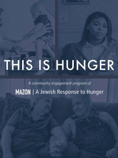 MAZON presents <i>This Is Hunger</i>