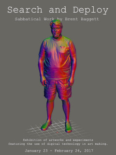 Austin Community College Art Department presents "Seek & Deploy" Brent Baggett Sabbatical Exhibition Artist Reception