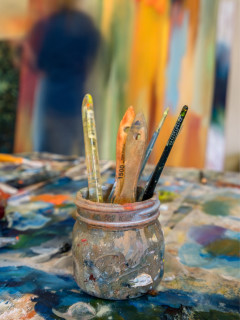 Mary Tomas Painters Canvas