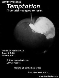 Testify presents Temptation