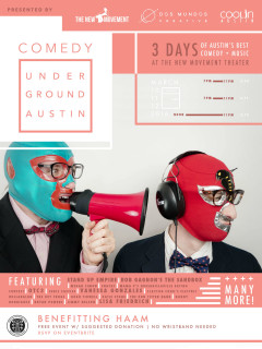 Comedy Underground Benefitting HAAM
