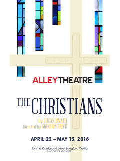 Alley Theatre presents The Christians