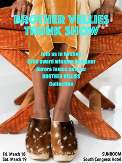 Sunroom presents Brother Vellies Trunk Show