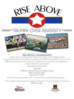 1940 Air Terminal Museum presents Rise Above Traveling Exhibit
