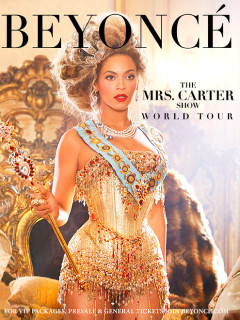 Beyoncé in concert: "The Mrs. Carter Show World Tour"