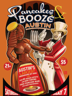 The Pancakes & Booze Art Show
