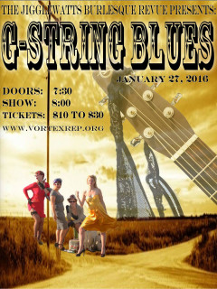 The Jigglewatts Burlesque Revue presents G-String Blues