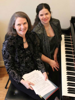 Shannon Hesse and Jane Perkyns