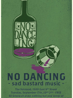 No Dancing Sad bastard music