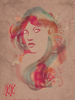 XX Female-centric art show at Elysium poster
