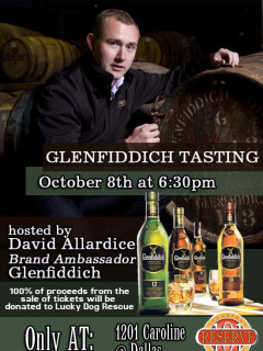 Reserve 101 to Host Spirited Tasting of Glenfiddich