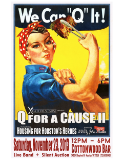 "Q for a Cause II" benefiting Housing Houston's Heroes