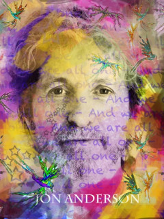 Jon Anderson singer songwriter of YES