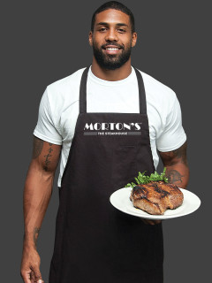 Celebrity Servers with Houston Texans Arian Foster at Morton’s The Steakhouse