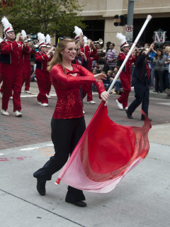 News_001_Rodeo Parade Feb. 2011_University of Houston Spirit of Houston Marching Band